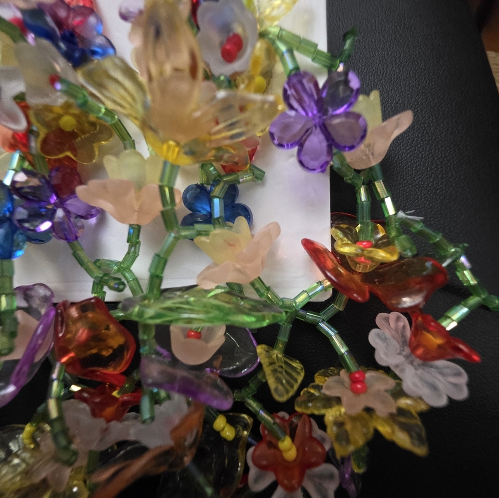 Floral Multicolor Earings. Fun. Crafty. Crazy. Unique. Cruise Ship. Unusual. - Picture 4 of 8
